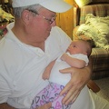 Grandpa Carriere and Baby Greta1